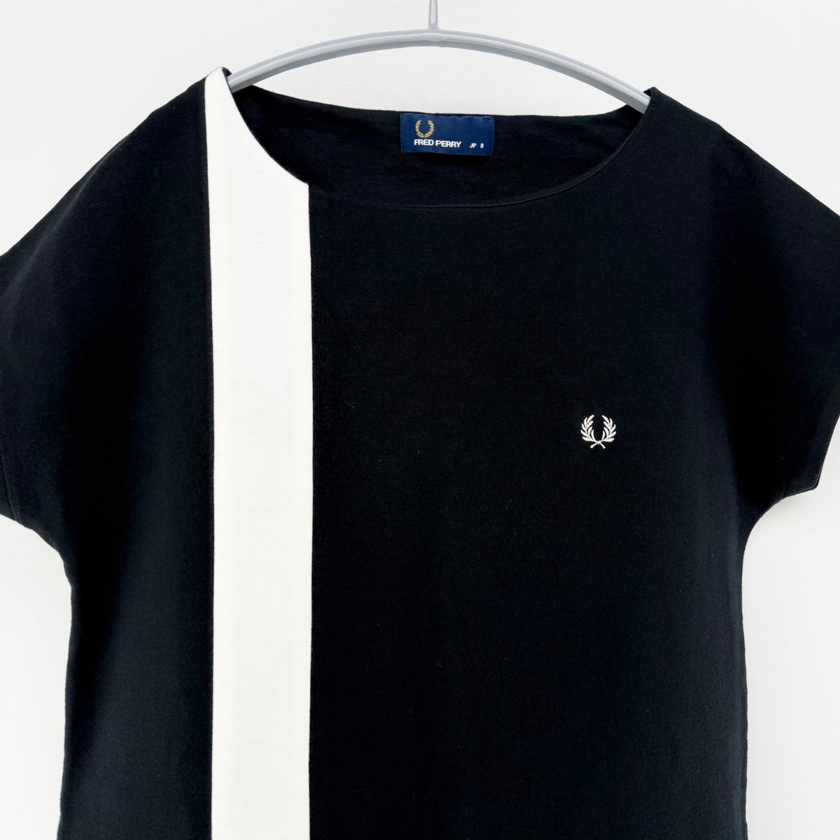 【美品】FRED PERRY ワンピース ブラック 8サイズ【クリーニング発送】