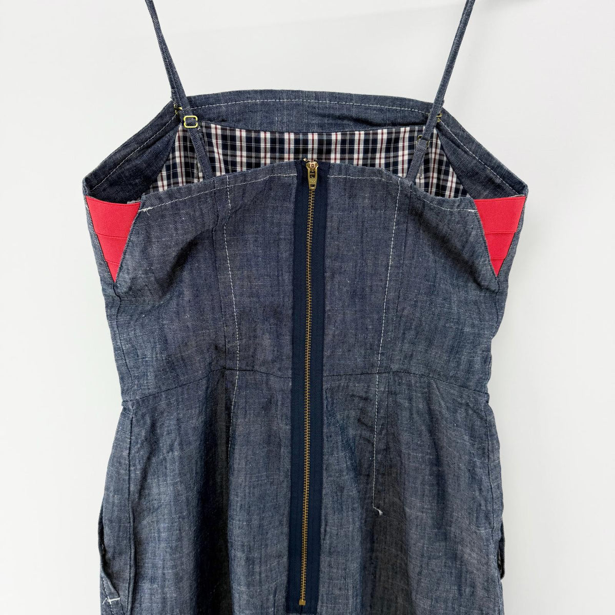 【美品】NEW YORKER ワンピース ネイビー 9ARサイズ【クリーニング発送】
