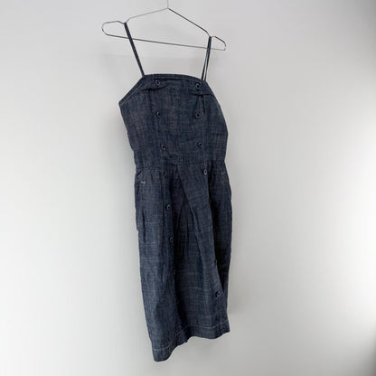 【美品】NEW YORKER ワンピース ネイビー 9ARサイズ【クリーニング発送】