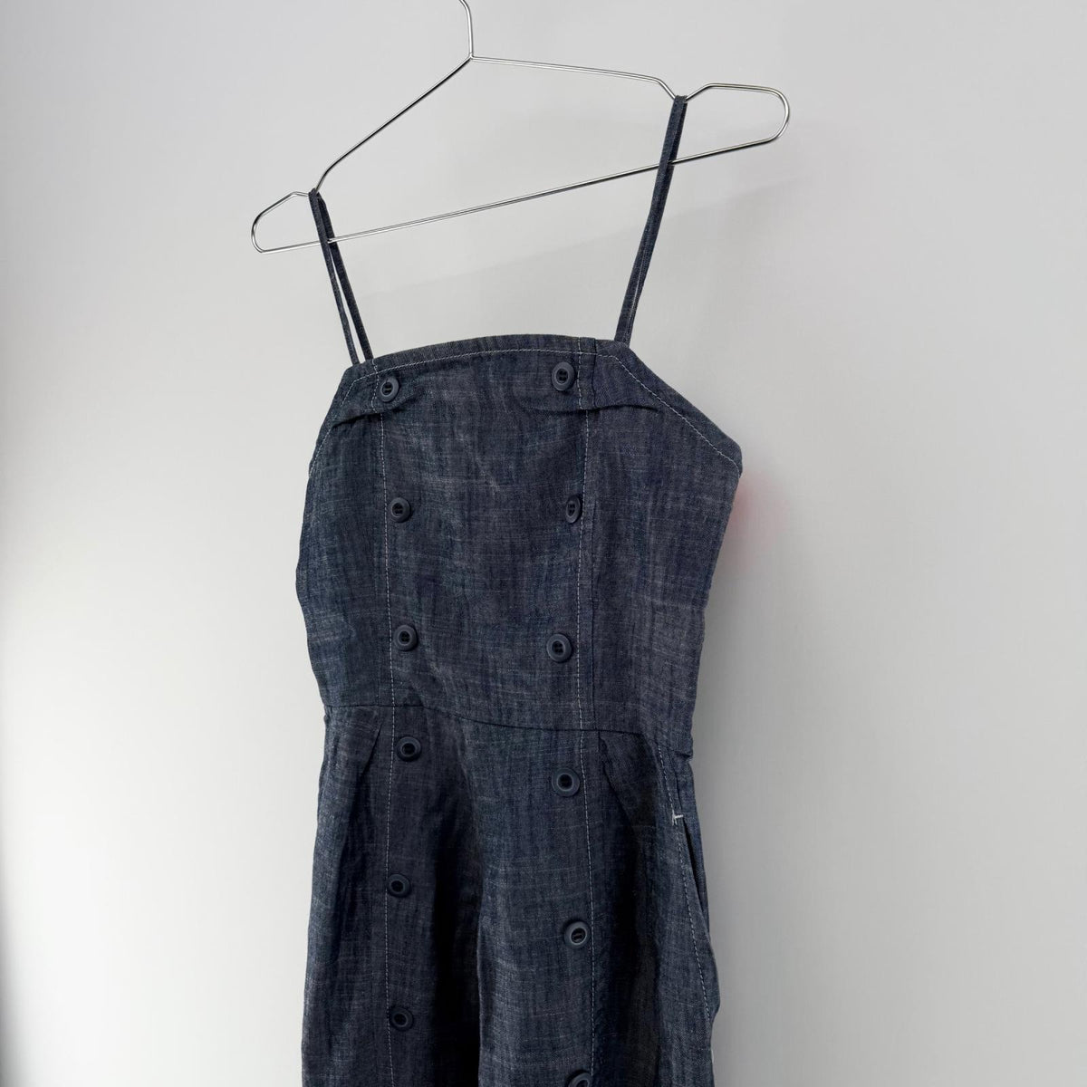 【美品】NEW YORKER ワンピース ネイビー 9ARサイズ【クリーニング発送】