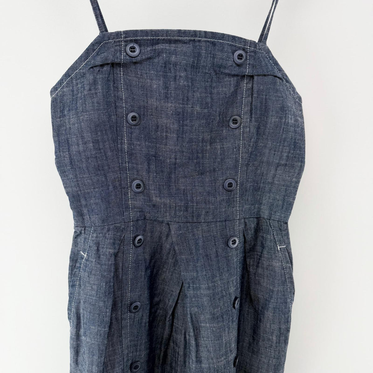 【美品】NEW YORKER ワンピース ネイビー 9ARサイズ【クリーニング発送】