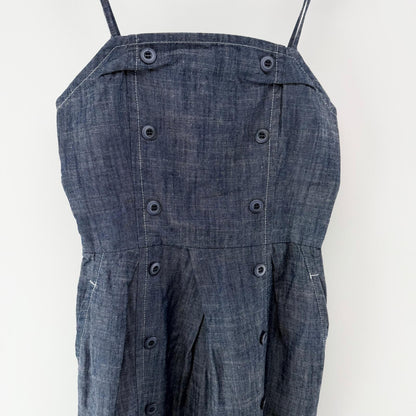 【美品】NEW YORKER ワンピース ネイビー 9ARサイズ【クリーニング発送】