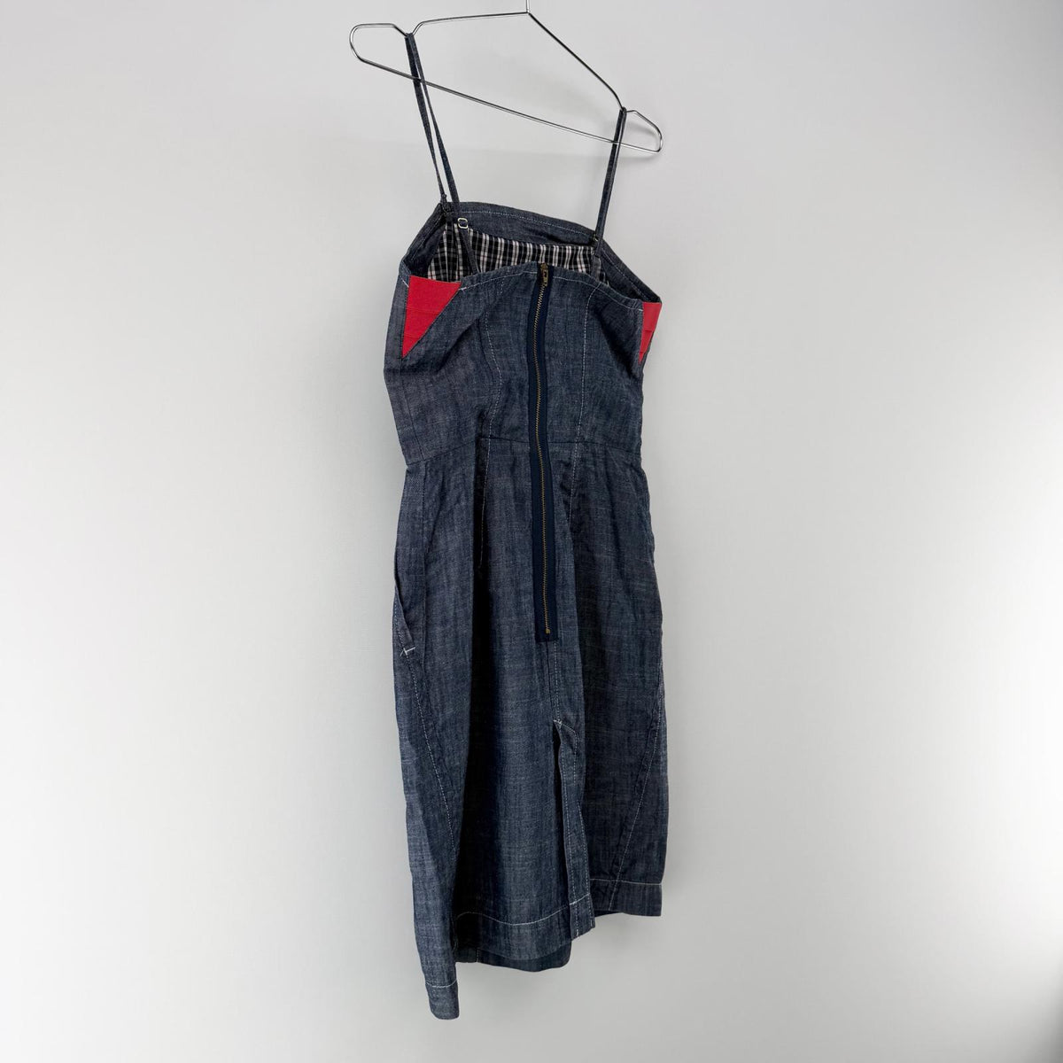 【美品】NEW YORKER ワンピース ネイビー 9ARサイズ【クリーニング発送】