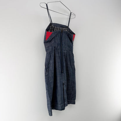 【美品】NEW YORKER ワンピース ネイビー 9ARサイズ【クリーニング発送】