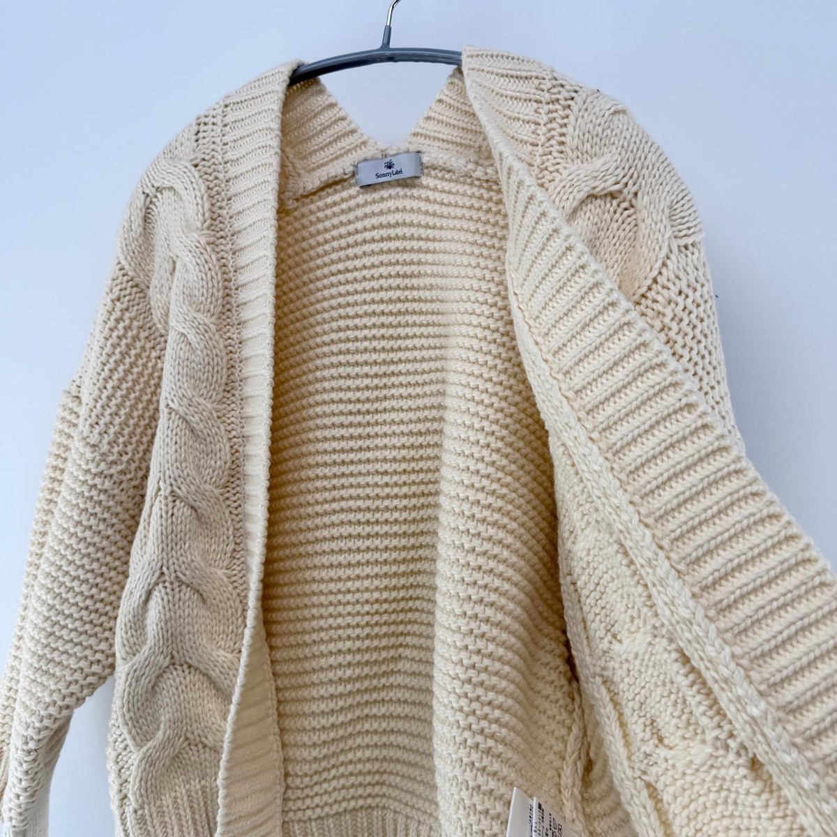【美品】Sonny Label カーディガン ベージュ Fサイズ【クリーニング発送】