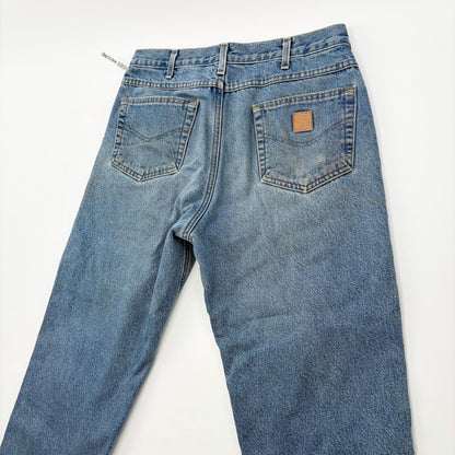 【美品】Carhartt デニム・ジーンズ インディゴ 34サイズ【クリーニング発送】