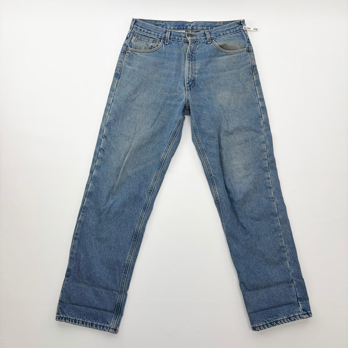 【美品】Carhartt デニム・ジーンズ インディゴ 34サイズ【クリーニング発送】