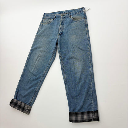 【美品】Carhartt デニム・ジーンズ インディゴ 34サイズ【クリーニング発送】