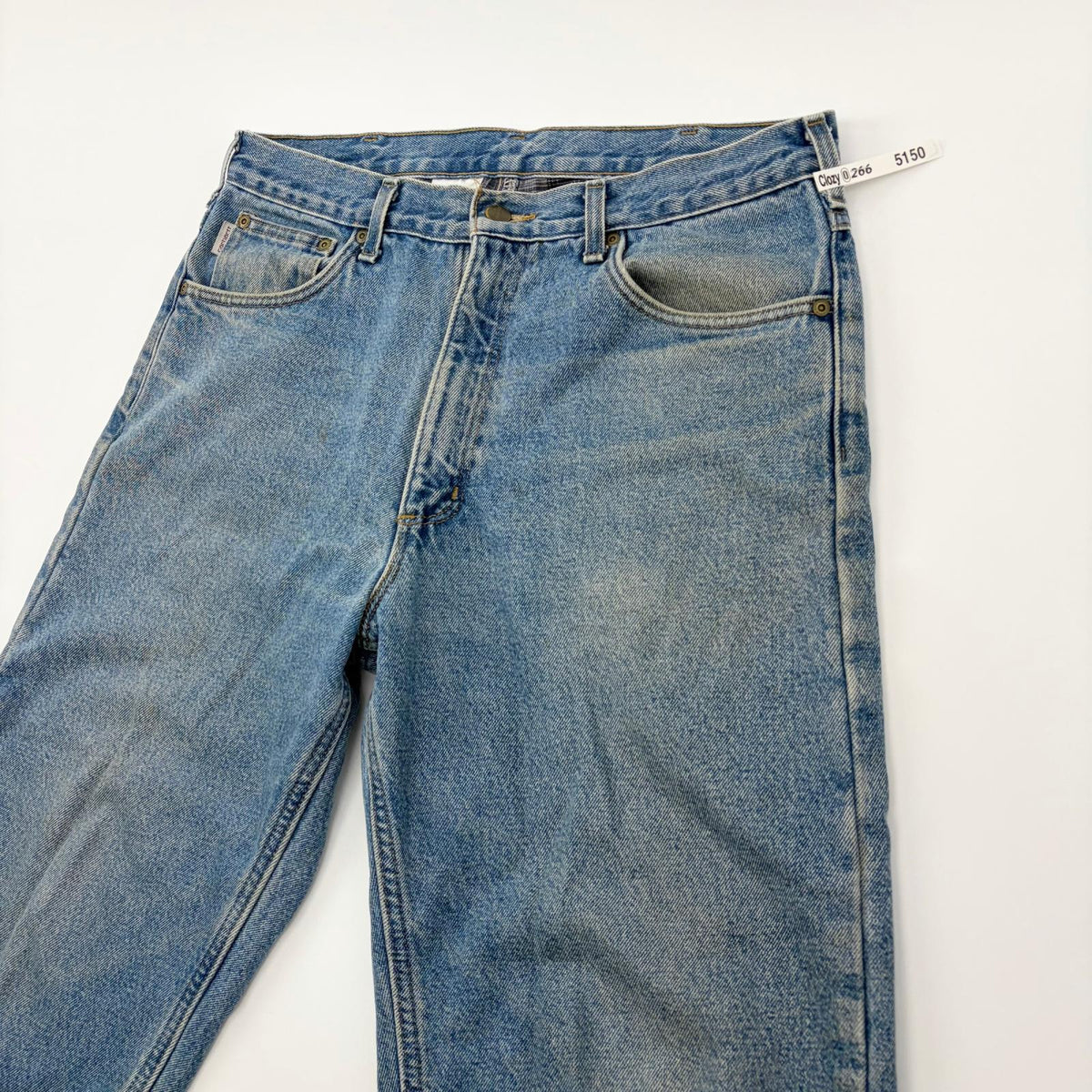 【美品】Carhartt デニム・ジーンズ インディゴ 34サイズ【クリーニング発送】