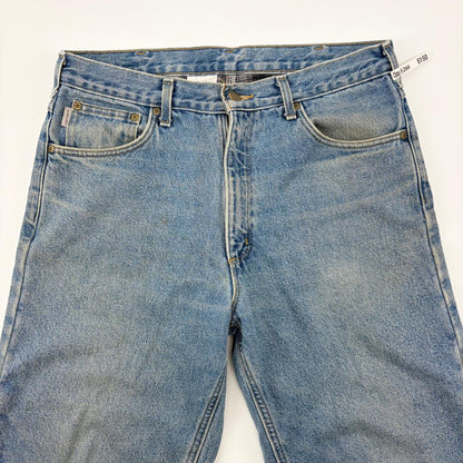 【美品】Carhartt デニム・ジーンズ インディゴ 34サイズ【クリーニング発送】