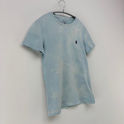 【美品】POLO RALPH LAUREN 半袖Tシャツ ブルー 青 XSサイズ【クリーニング発送】