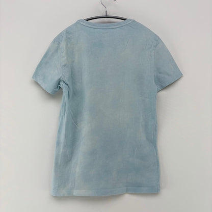 【美品】POLO RALPH LAUREN 半袖Tシャツ ブルー 青 XSサイズ【クリーニング発送】