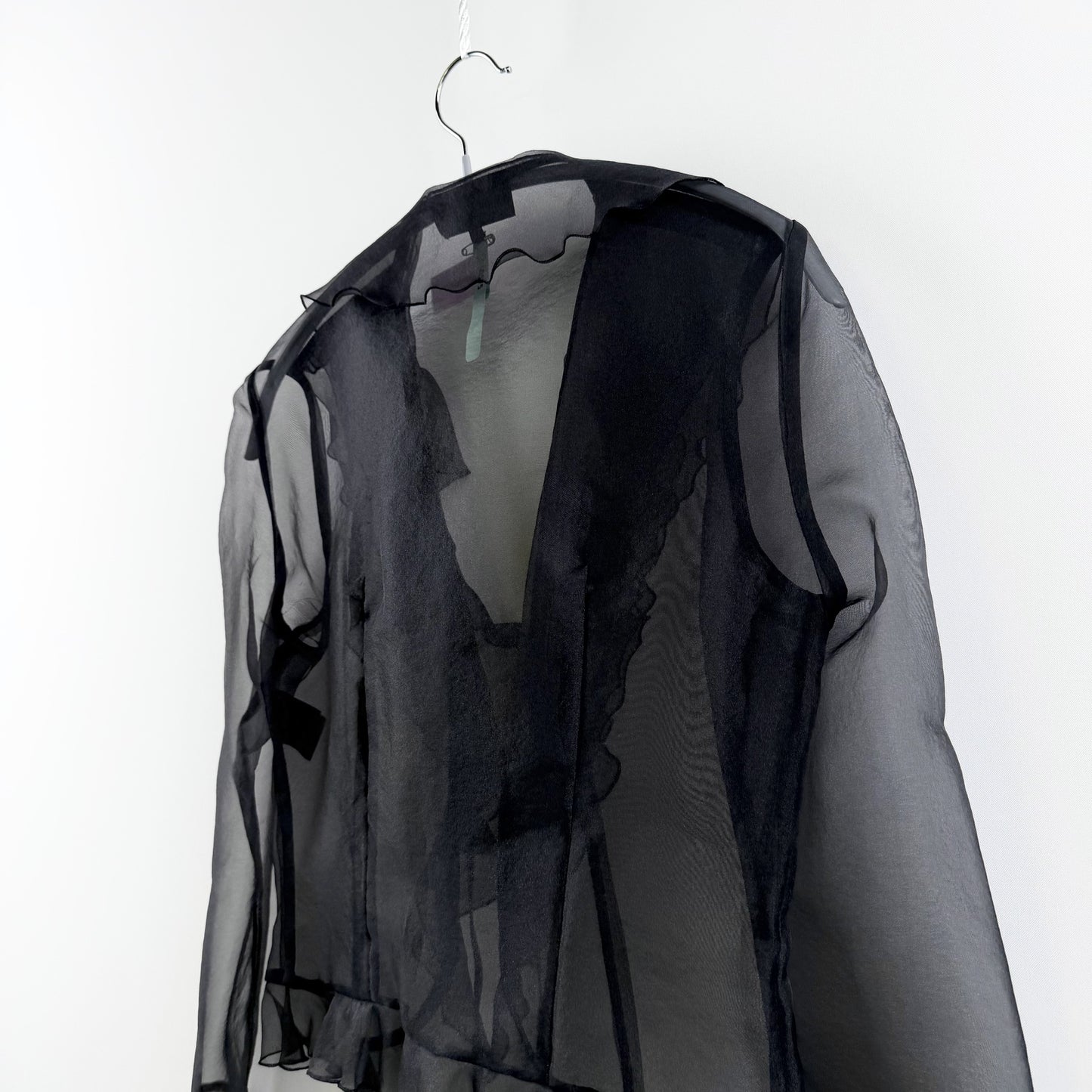 【美品】LANVIN ボレロ ブラック 38サイズ【クリーニング済】