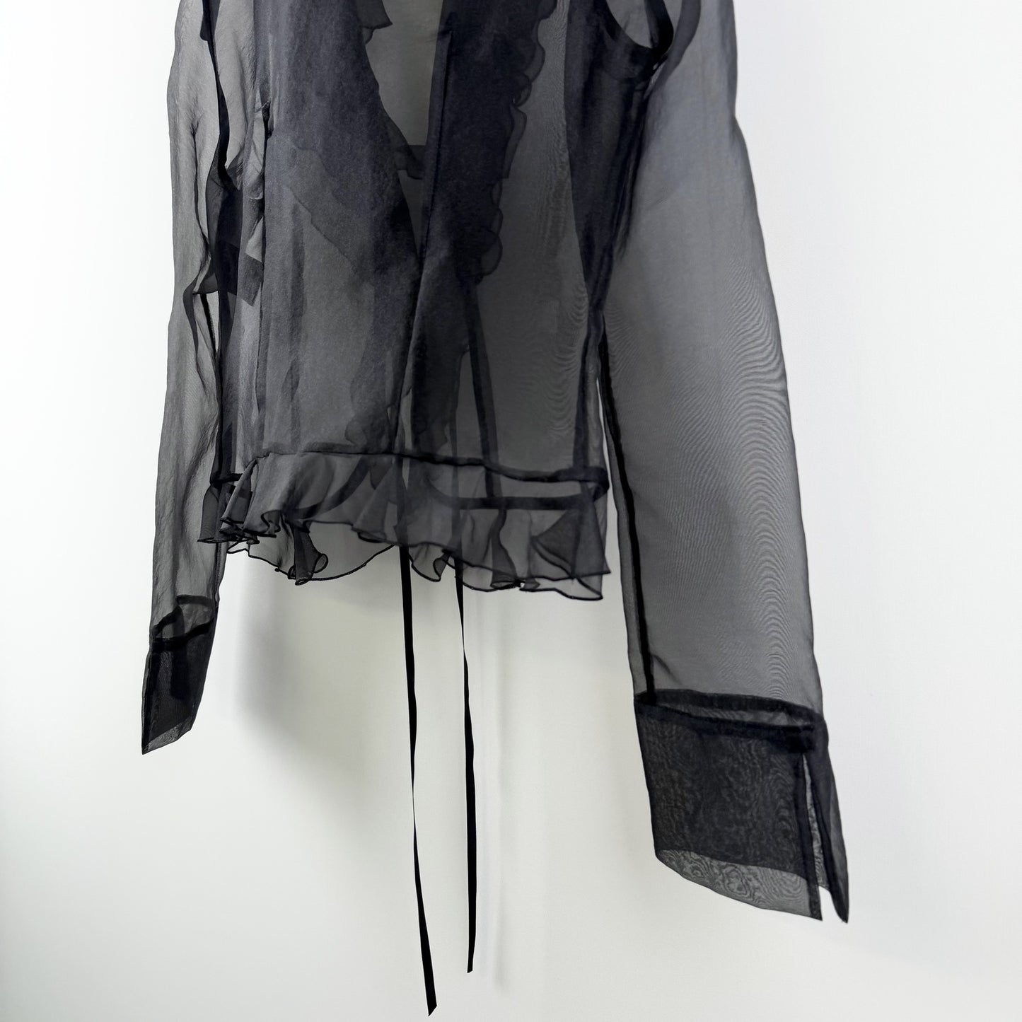 【美品】LANVIN ボレロ ブラック 38サイズ【クリーニング済】