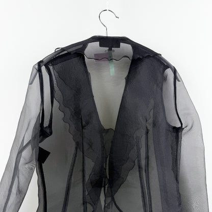 【美品】LANVIN ボレロ ブラック 38サイズ【クリーニング済】