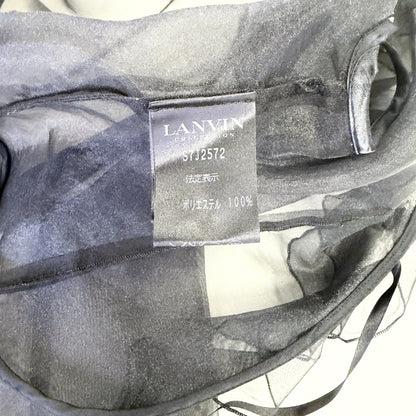 【美品】LANVIN ボレロ ブラック 38サイズ【クリーニング済】