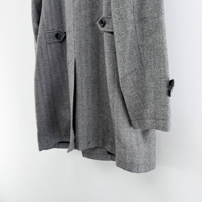 【美品】Biscorse チェスターコート グレー LLサイズ【クリーニング発送】