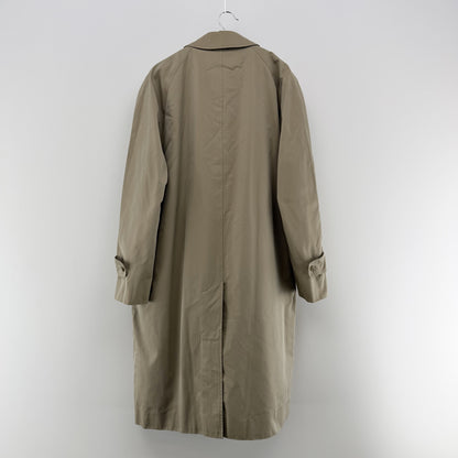Aquascutum LONDON ステンカラーコート ベージュ【クリーニング発送】
