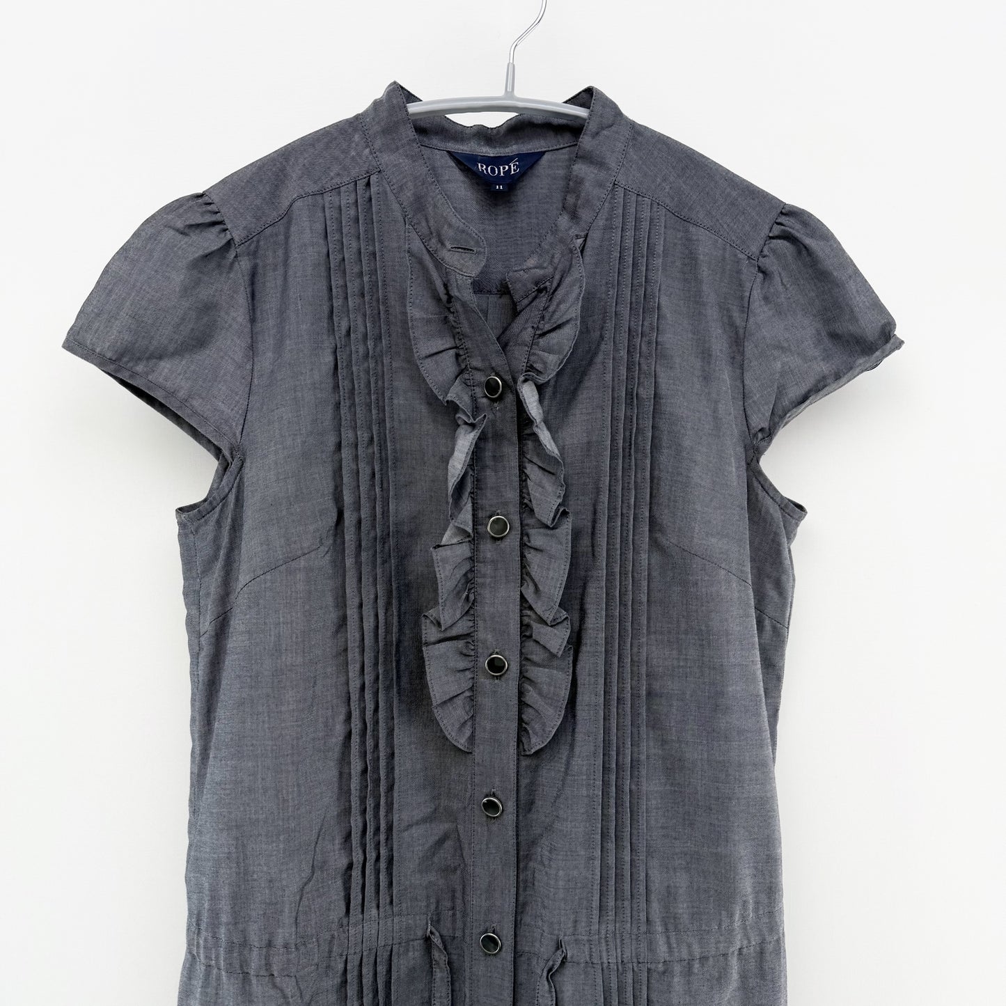 ROPE ワンピース グレー 11サイズ【クリーニング発送】