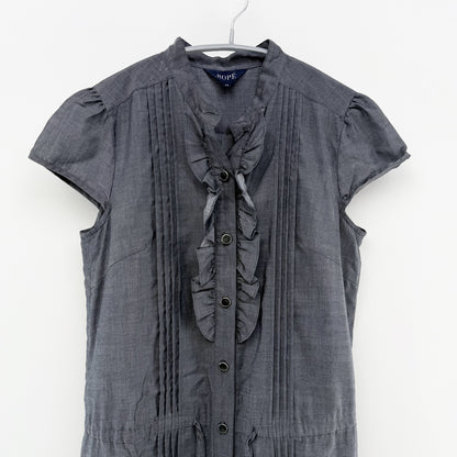 ROPE ワンピース グレー 11サイズ【クリーニング発送】