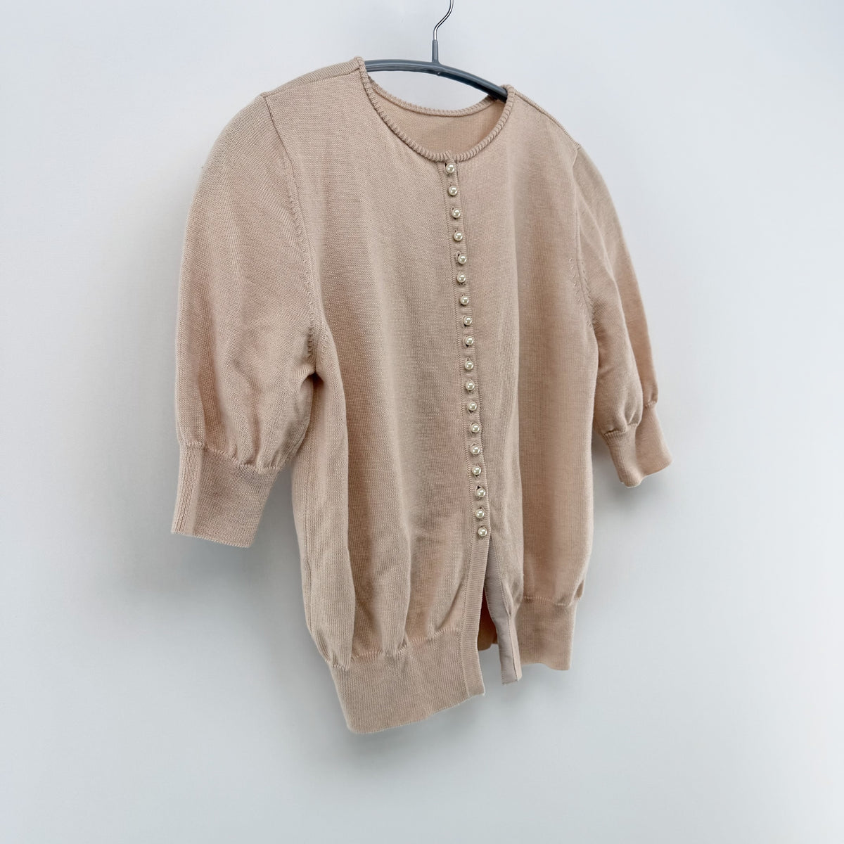 【美品】Ballsey カーディガン ベージュ Sサイズ【クリーニング発送】