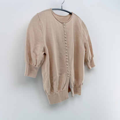 【美品】Ballsey カーディガン ベージュ Sサイズ【クリーニング発送】
