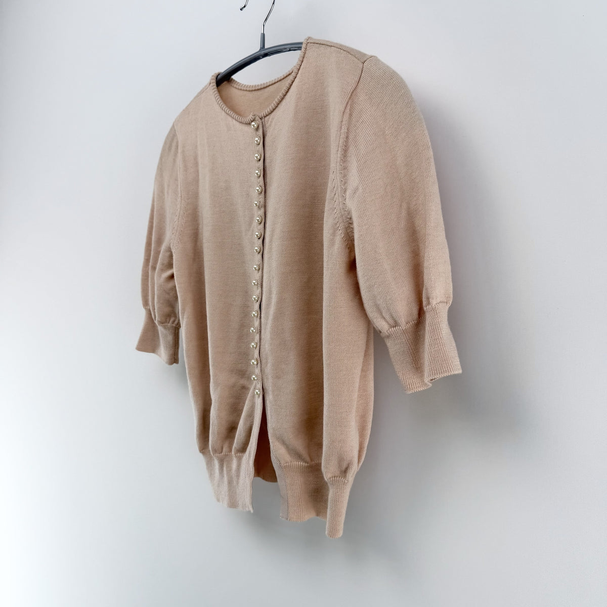 【美品】Ballsey カーディガン ベージュ Sサイズ【クリーニング発送】