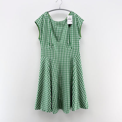 【美品】kate spade new york ワンピース グリーン Mサイズ【新品タグ付】