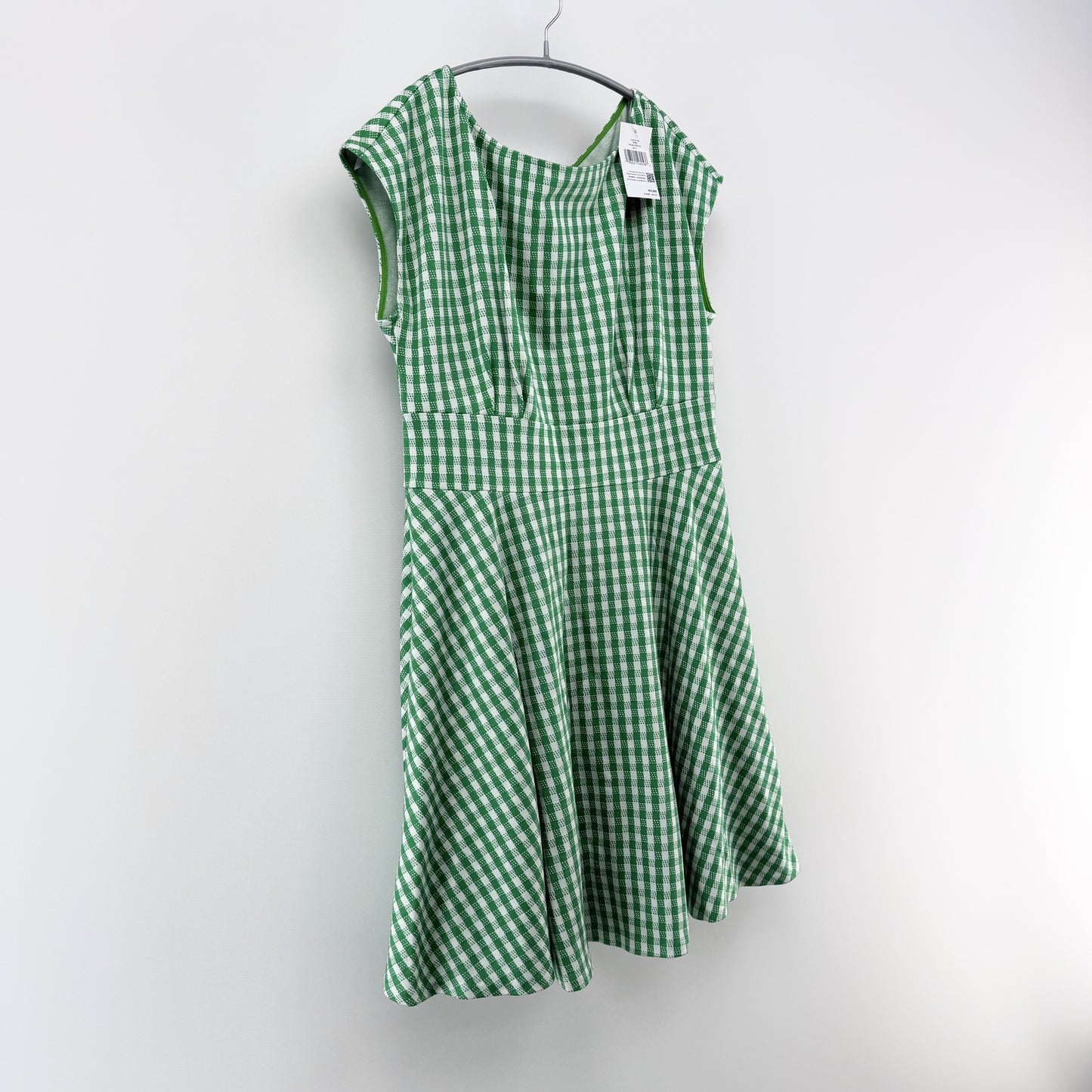 【美品】kate spade new york ワンピース グリーン Mサイズ【新品タグ付】