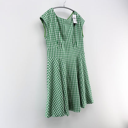 【美品】kate spade new york ワンピース グリーン Mサイズ【新品タグ付】