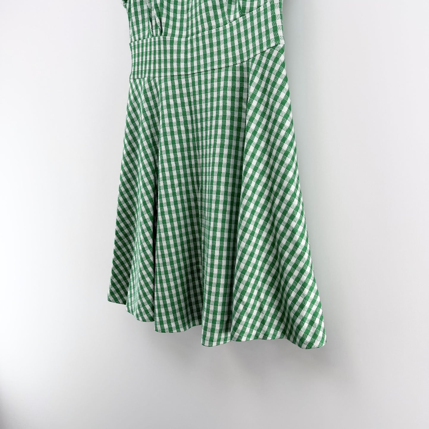 【美品】kate spade new york ワンピース グリーン Mサイズ【新品タグ付】