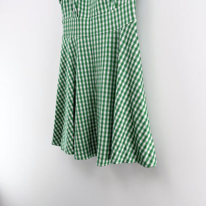 【美品】kate spade new york ワンピース グリーン Mサイズ【新品タグ付】