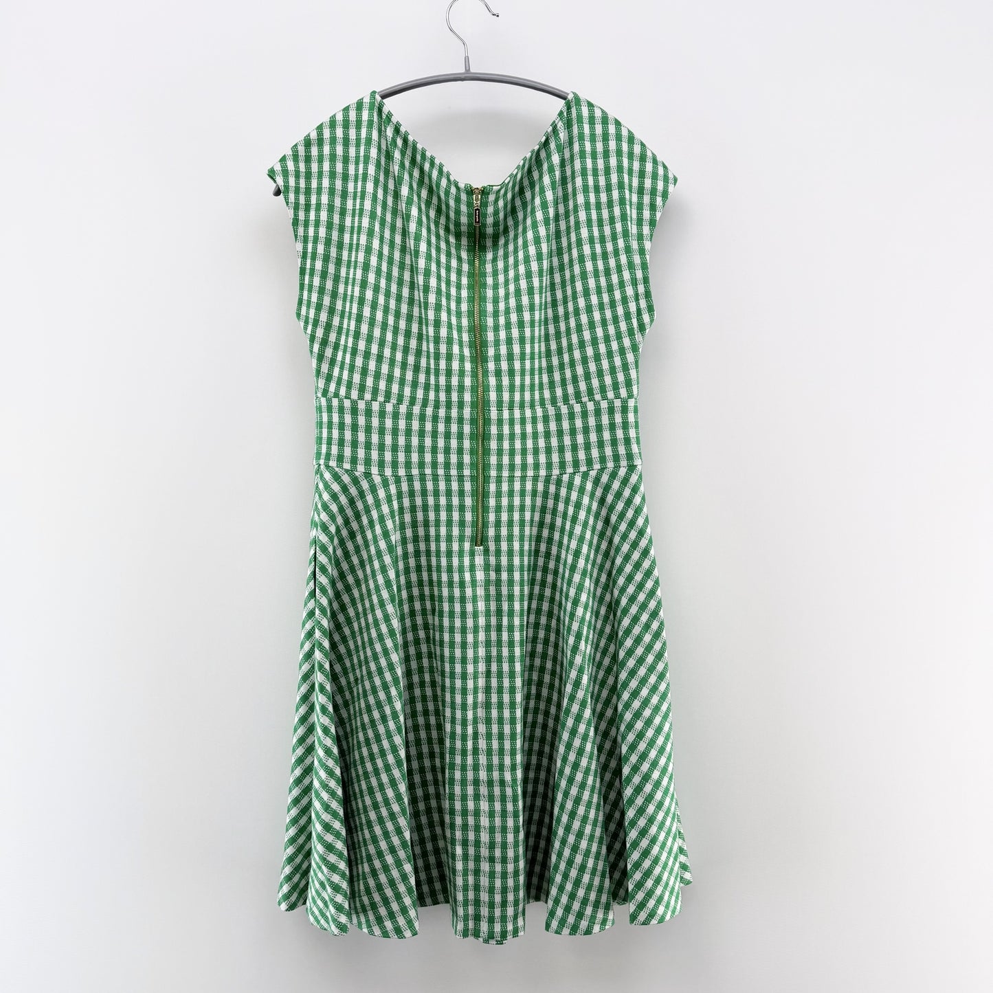 【美品】kate spade new york ワンピース グリーン Mサイズ【新品タグ付】