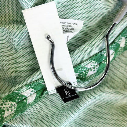 【美品】kate spade new york ワンピース グリーン Mサイズ【新品タグ付】