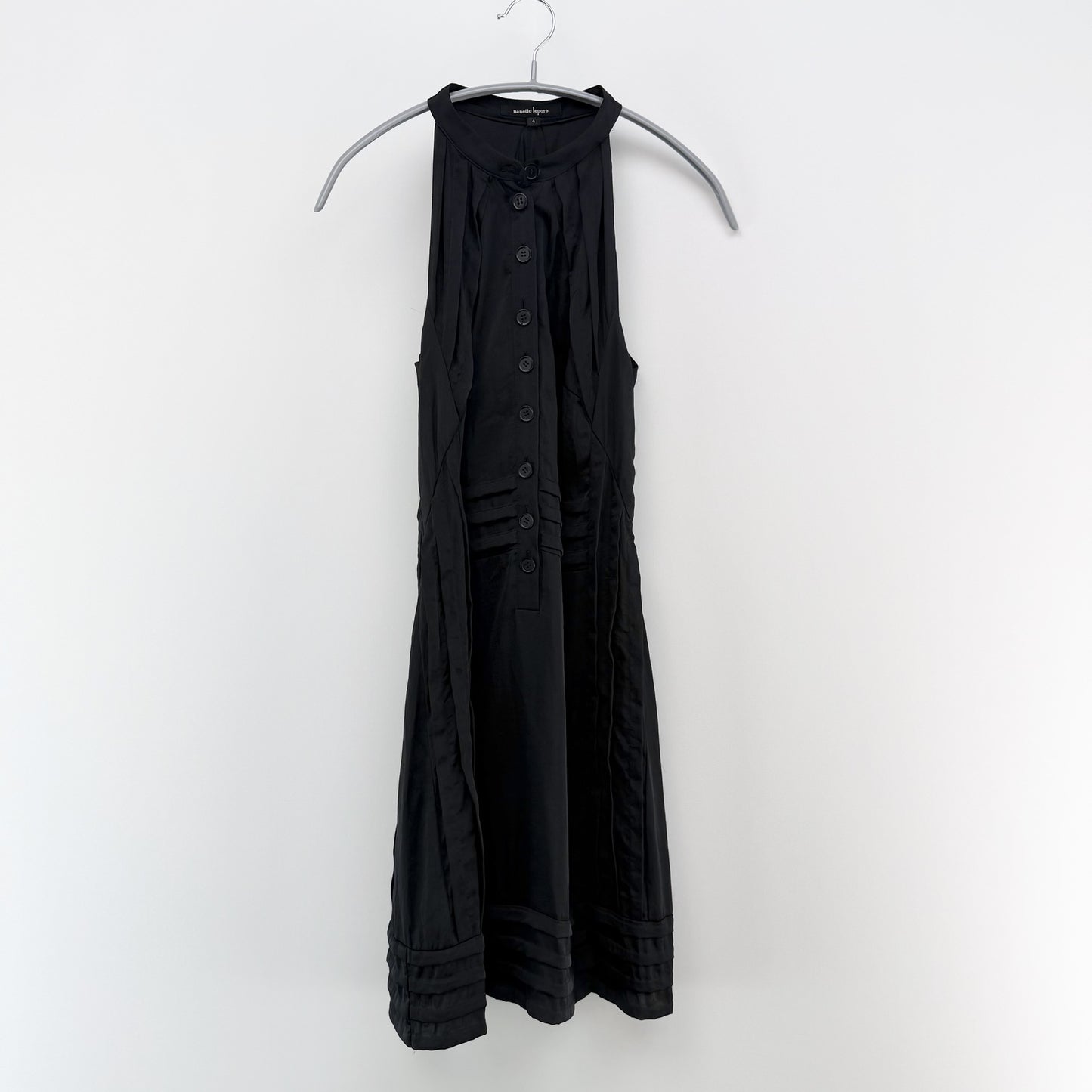 【美品】Nanette Lepore ワンピース ブラック 4サイズ【クリーニング発送】