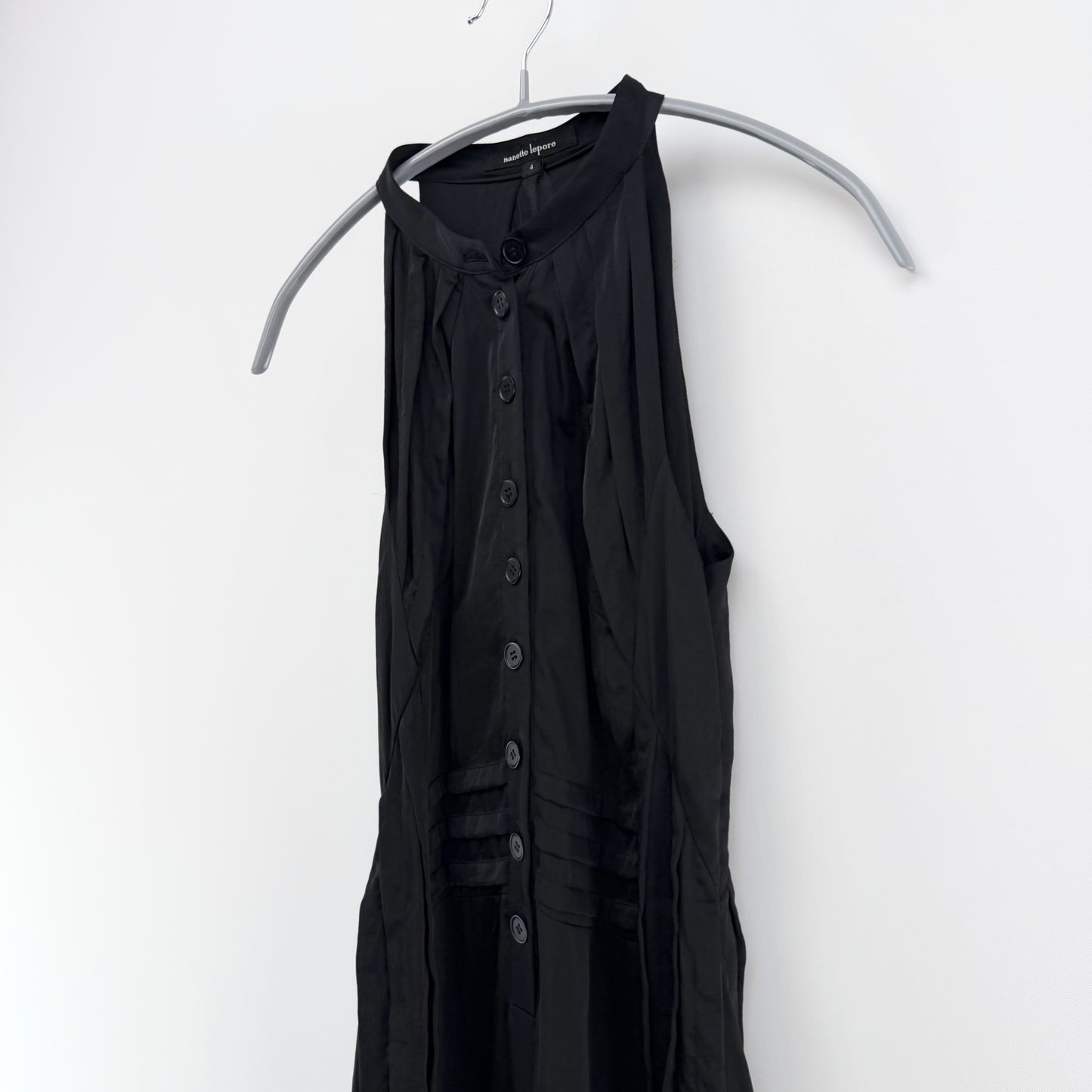 【美品】Nanette Lepore ワンピース ブラック 4サイズ【クリーニング発送】