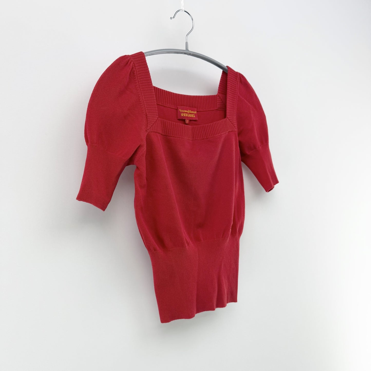 【美品】Vivienne Westwood セーター レッド 2サイズ【クリーニング発送】