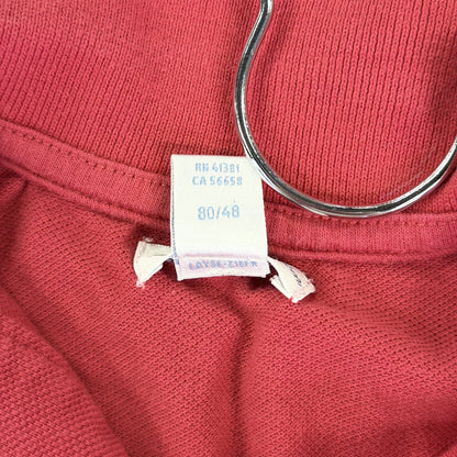 【美品】POLO RALPH LAUREN 半袖ポロシャツ レッド 12Mサイズ【クリーニング発送】