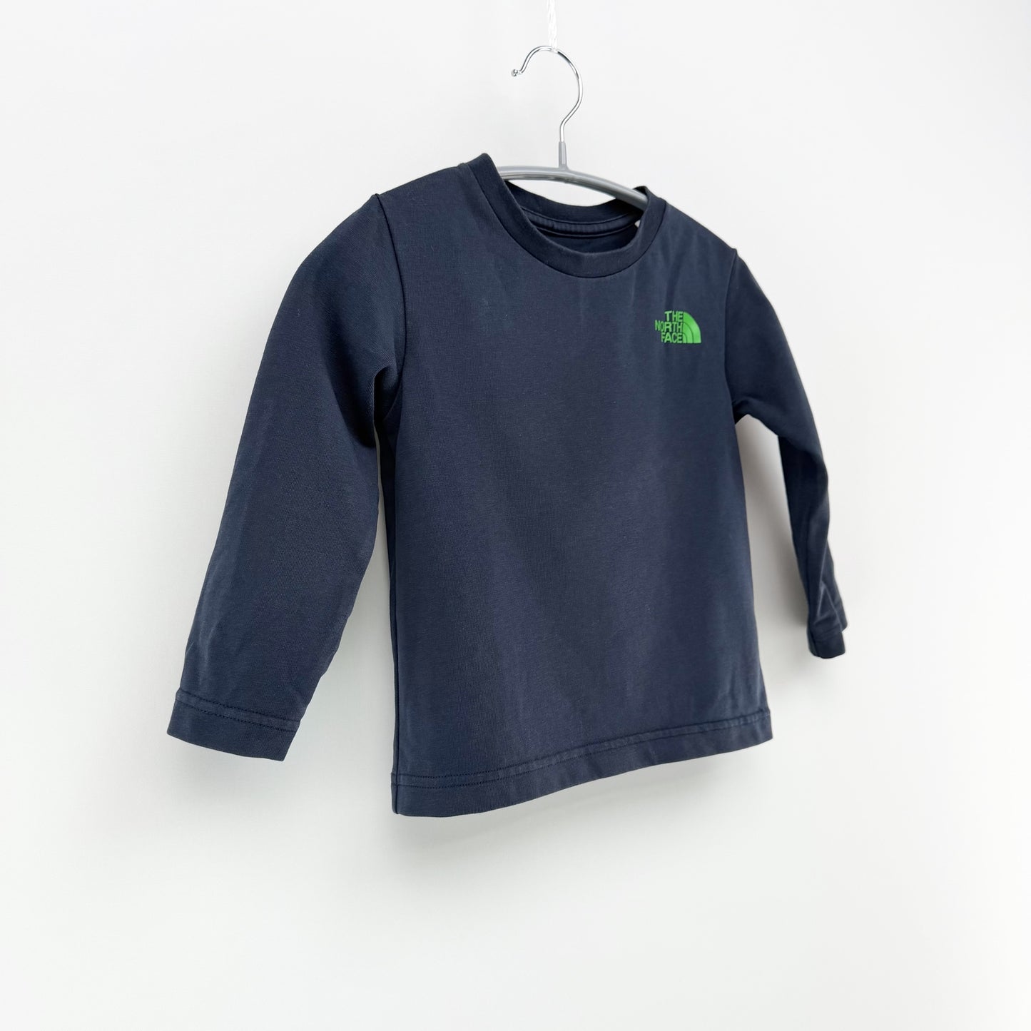 【美品】THE NORTH FACE 長袖カットソー ネイビー 100サイズ【クリーニング発送】