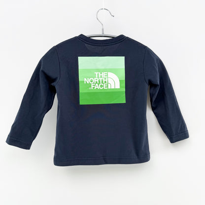 【美品】THE NORTH FACE 長袖カットソー ネイビー 100サイズ【クリーニング発送】