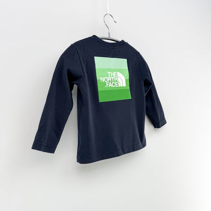 【美品】THE NORTH FACE 長袖カットソー ネイビー 100サイズ【クリーニング発送】