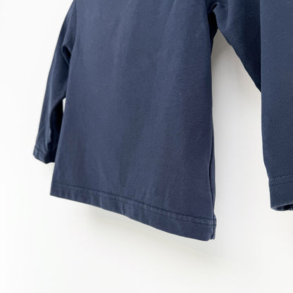 【美品】THE NORTH FACE 長袖カットソー ネイビー 100サイズ【クリーニング発送】
