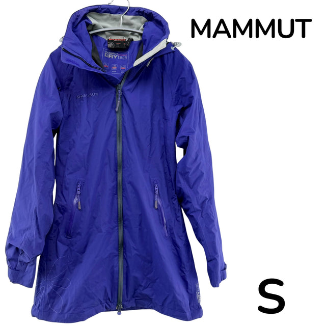 MAMMUT マウンテンパーカー パープル Sサイズ【クリーニング発送】