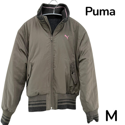【美品】Puma MA-1 カーキ Mサイズ【クリーニング発送】