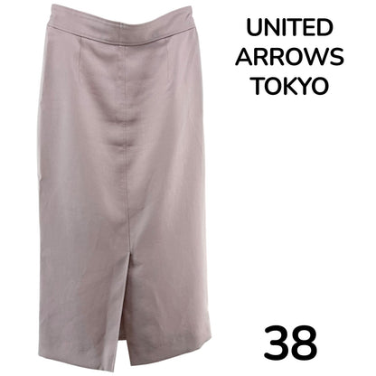 【美品】UNITED ARROWS TOKYO タイトスカート ピンク 38サイズ【クリーニング発送】