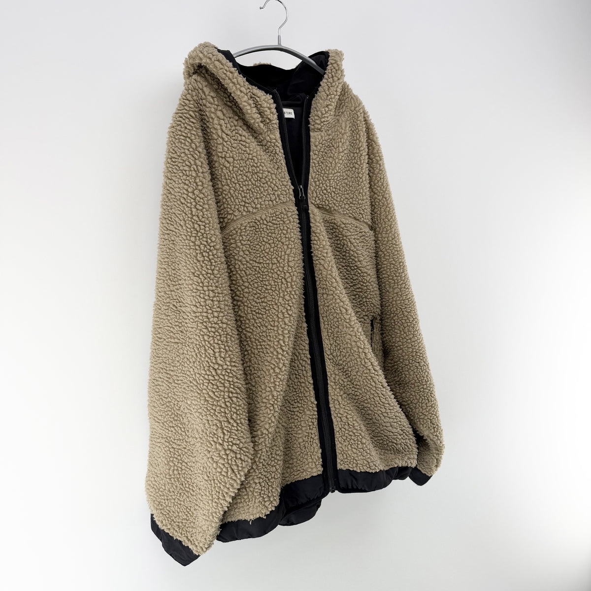 【美品】FREAK'S STORE フリースジャケット ベージュ XLサイズ【クリーニング発送】
