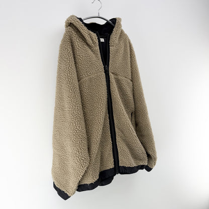【美品】FREAK'S STORE フリースジャケット ベージュ XLサイズ【クリーニング発送】