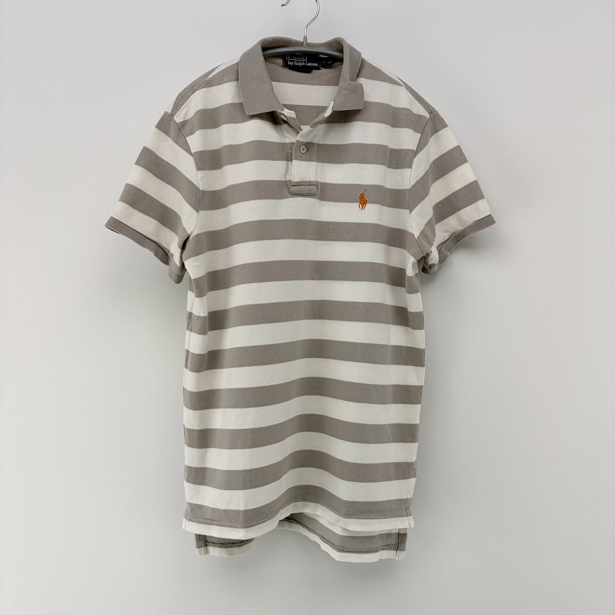 【美品】POLO RALPH LAUREN 半袖ポロシャツ ボーダー Mサイズ【クリーニング発送】