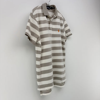 【美品】POLO RALPH LAUREN 半袖ポロシャツ ボーダー Mサイズ【クリーニング発送】