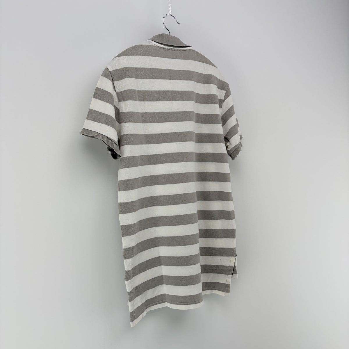 【美品】POLO RALPH LAUREN 半袖ポロシャツ ボーダー Mサイズ【クリーニング発送】